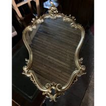 Medium ornate mirror  100cms h x 60cms w