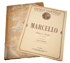 Marcello, Benedetto. Estro Poetico-Armonico, volume two only [of eight], Venice: Domenico Louisa,