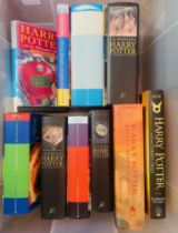 Rowling, J. K. Harry Potter. A collection of ten books comprising: Harry Potter and the