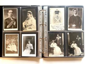 Royalty. An archive of postcards, approximately 2,000 in total, predominantly real photographic