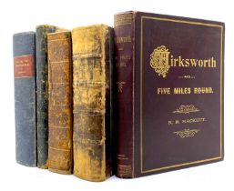 Derbyshire History & Topography. A miscellaneous collection of books to include Wirksworth and