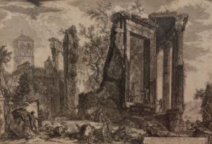 Giovanni Battista Piranesi (1720-1778). Tivoli. Altra Veduta Del Tempio Della Sibilla in Tivoli,