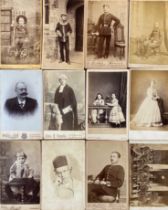 Photography. A collection of 530 carte-de-visite photographic portraits, including approximately