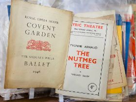 A collection of approximately 300 vintage theatre programmes, various London theatres &