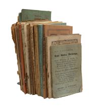 A collection of rare book catalogues, predominantly from Maggs Bros in 1912, but also including