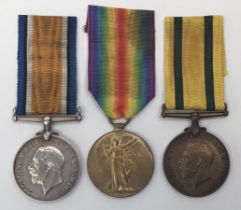 A WW1 Territorial Force group, awarded to 465185 Spr, later S.Sgt George S.Bradley of the Royal