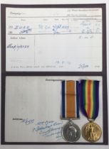 A WW1 casualty par, awarded to 15387 L/Cpl Stanley Burr of the 2nd Grenadier Guards. To include: the