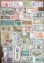 Large collection of World Banknotes. See pictures for details.