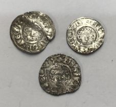 Henry III 1216-72, Short Cross Silver Pennies, all Class 7, Moneyers of Ledulf of London, Roger of