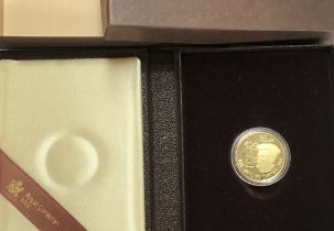 Royal Canadian Mint 1984 22ct Gold Proof $100 Coin in Original Presentation Case, overall weight