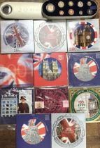 Royal Mint Brilliant Uncirculated Year Sets, including 1993 (scarce), 1994, 1999, 2001, 3003, 2 x