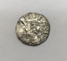 Henry II 1158-1180, Cross & Crosslet type Silver Penny, Class C, Moneyer Willelm of uncertain