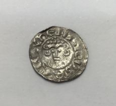 King John 1199-1216, Short Cross Silver Penny, London Mint, Class 5c, 20mm, 1.29g.