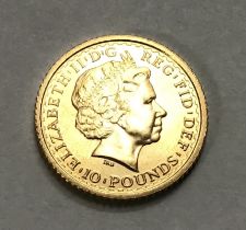 Royal Mint 1999 Britannia Gold £10 Coin (1/10oz).