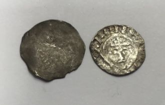 Henry II 1158-1180, Cross & Crosslet type Silver Penny (20mm, 1.3g), with a Henry II Short Cross