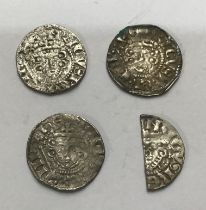 Henry III 1216-72, Voided Long Cross Silver Pennies, Different Classes, Moneyers of Nicole of