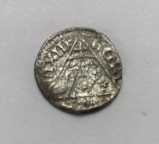 Henry III voided long cross Irish Silver Penny, Moneyer Ricard of Dublin.