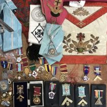 Large collection of early to mid 20th century Masonic Ephemera to include early 20th century