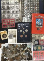Coin collection of British & World coins, including Silver Vatican City silver Medallic issues one