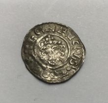 Henry II, Short Cross Silver Penny, Class 1b, Moneyer Raul of London 1180-85. 21mm, 1.29g.