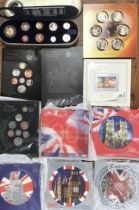 Royal Mint Brilliant Uncirculated Year Sets with other Presentation Sets. Includes 1995, 2000 (in