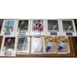 Olympics: A collection of assorted signed photographs of various Team GB Olympians to comprise: