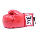 Boxing: A signed Everlast, Lennox Lewis Boxing Glove, authenticated by Allstars 13474. Signature