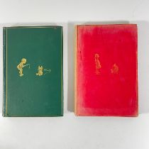 AA Milne House at Pooh Corner 1st edition and Winnie the Pooh Third edition.