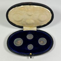 Cased Set of Maundy Money 1905 Edward VII