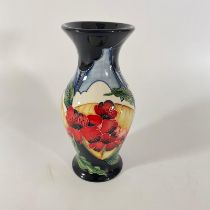 A Moorcroft Forever England Vase 2013 in good condition. This is a second. Approx 20cm tall.