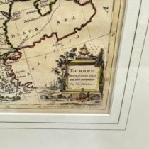 Antique map of Europe