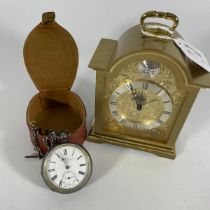 Swiss 8 Sewell Swiss Clock & Kays - pocket watch - 152grams.