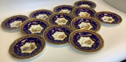 Coalport Serving trays and plates 1891-1920