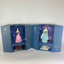 ******REOFFER JANUARY 12, 2024, ESTIMATE £30-40***** Royal Doulton two Royal Figures - The Queen