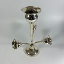 Sterling Silver Flower Stand, weighted base