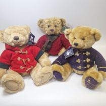 Modern Harrods Teddy bears x 3