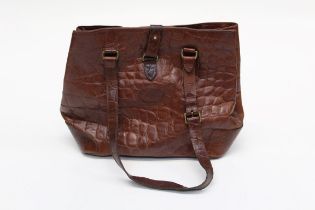 Mulberry Tote Bag Tote bag in brown Congo leather Height 30 cm Width 42 cm closed Extends to open at