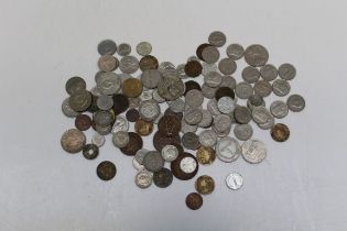One bag of Belgian one franks coins plus Netherlands/ Greece/ Australia/ Austria and one bag mixed
