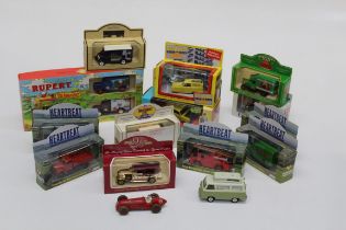 A selection of die cast toys including 'Days Gone' , ' Lledo' and ' Corgi' approximately 25