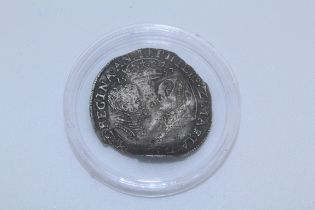 1557 Philip and Mary hammered sixpence