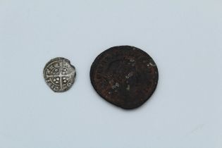 Edward I Penny 1272-1307 Roman coin Galerius 308 309AD