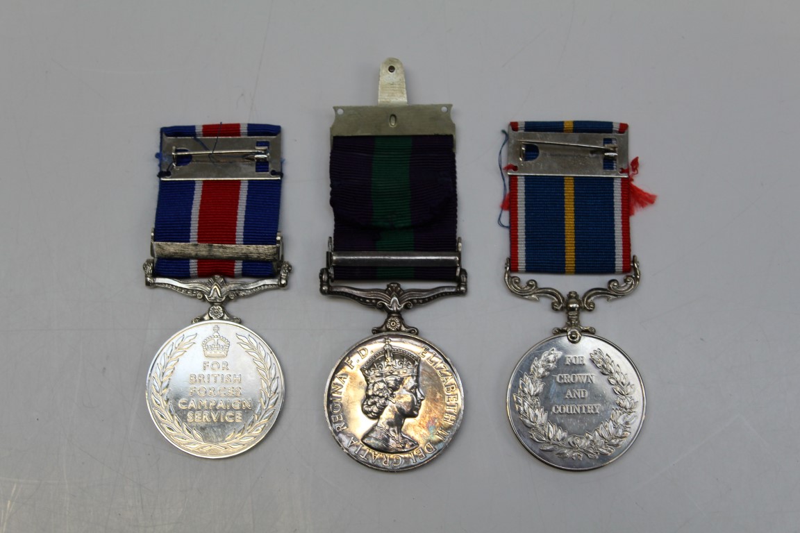 A General Service medal, Malaya Bar, to A.C.1 T G Mason 4104358 RAF, together with a British - Image 2 of 2