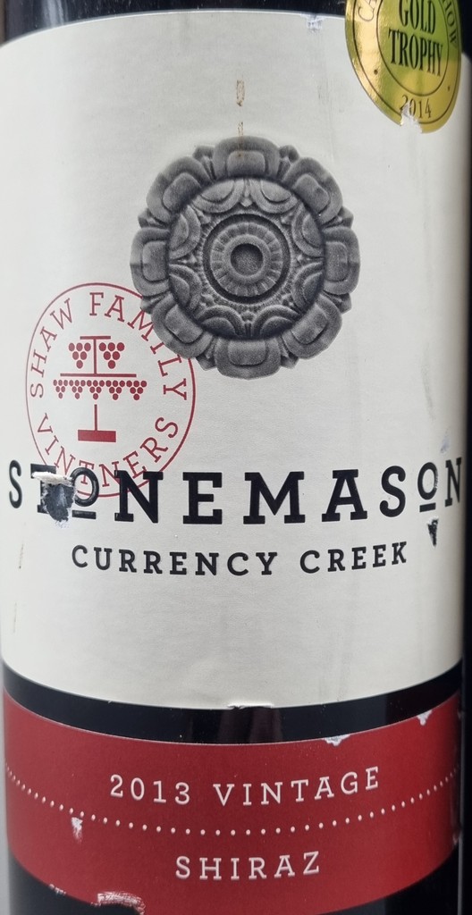 4 Bottles Stonemason Shiraz 2013 (4 Bottles) - Bild 2 aus 3