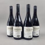 4 Bottles Huaqueen Chilean Pinot Noir to include 3 x 2016 and 1 2013 Vintage