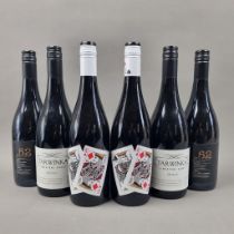6 Bottles Red Wine to include, 2 Bottles VAT 52 Reserve 2016 Shiraz, 2 Bottles Tarwinka 2017