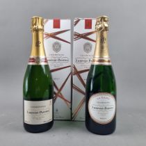 2 Bottles Laurent-Perrier Brut NV Champagne