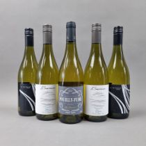 5 Bottles of French White Wine to include, 2 Bottles Le Zeitgeist Sauvignon Blanc 2020, 2 Bottles