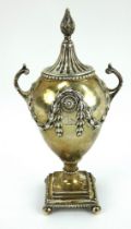 George III silver urn form sucrier London 1773, Richard Morson & Benjamin Stephenson