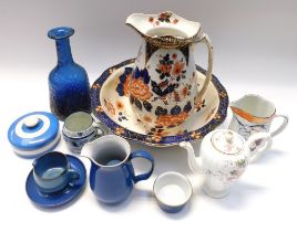 A collection of mixed ceramics to include cups, saucers, plates and jugs. 6 boxes.