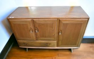 Lucian Ercolani - for Ercol - model 366 sideboard in beech and elm